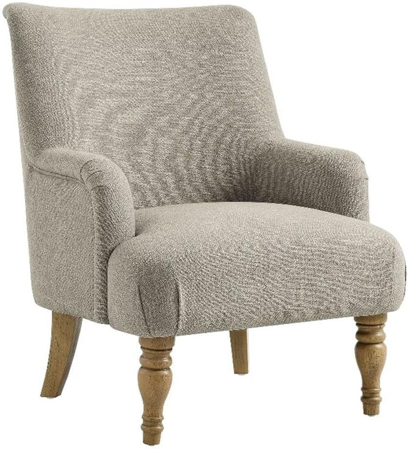 Ellington Living Room Accent Armchair in Linen