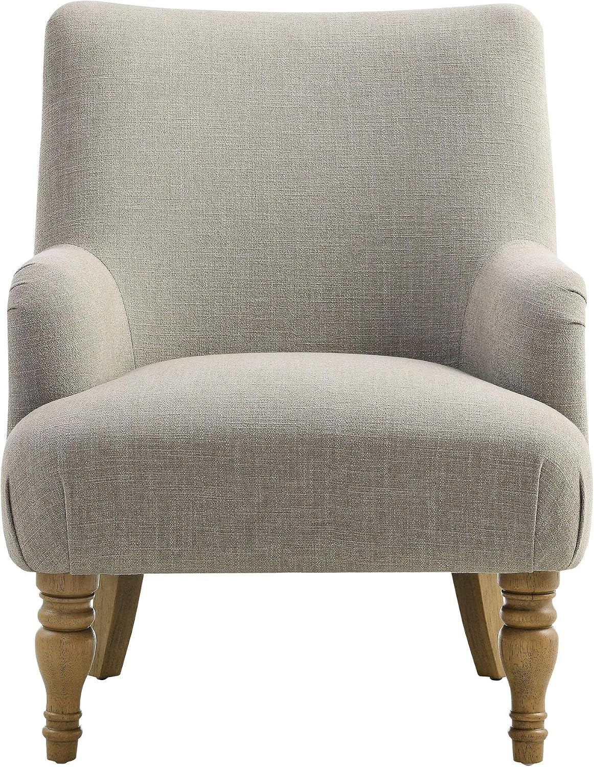 Ellington Living Room Accent Armchair in Linen
