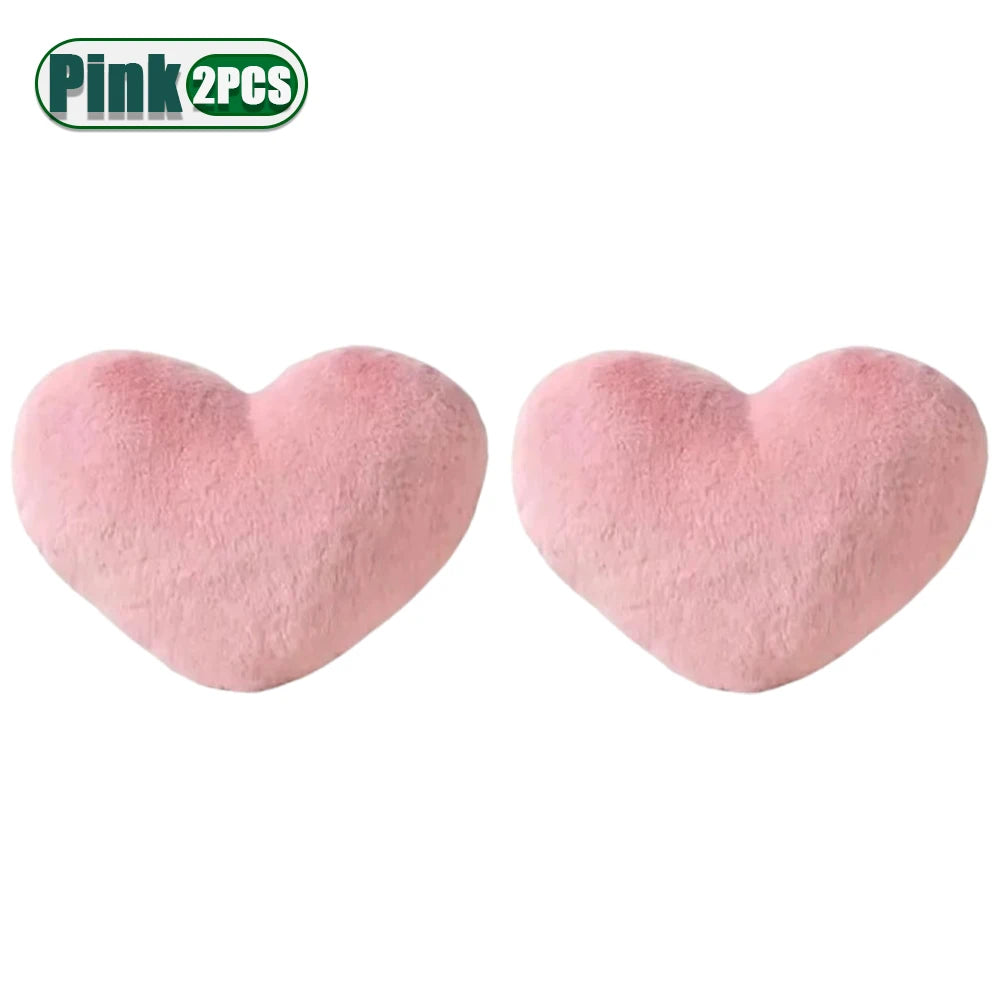 Pink Heart Pillow 30X40Cm Decorative Cushion for Living Room Bedroom Sofa Chair Cozy Accent and Reading Nook Comfort