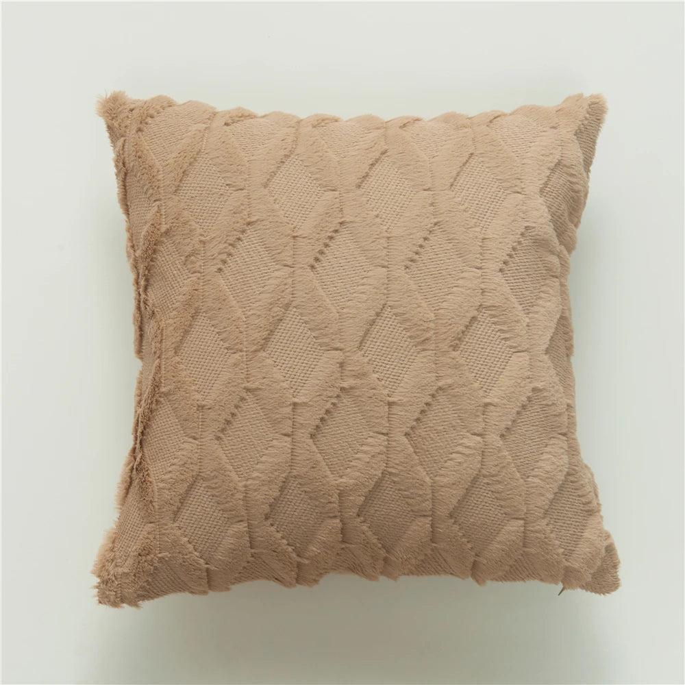 Soft Decorative Pillowcase Cozy Cushion Cover Home Decor Throw Pillow Cover Living Room Bedroom Sofa Christmas Housse De Coussin