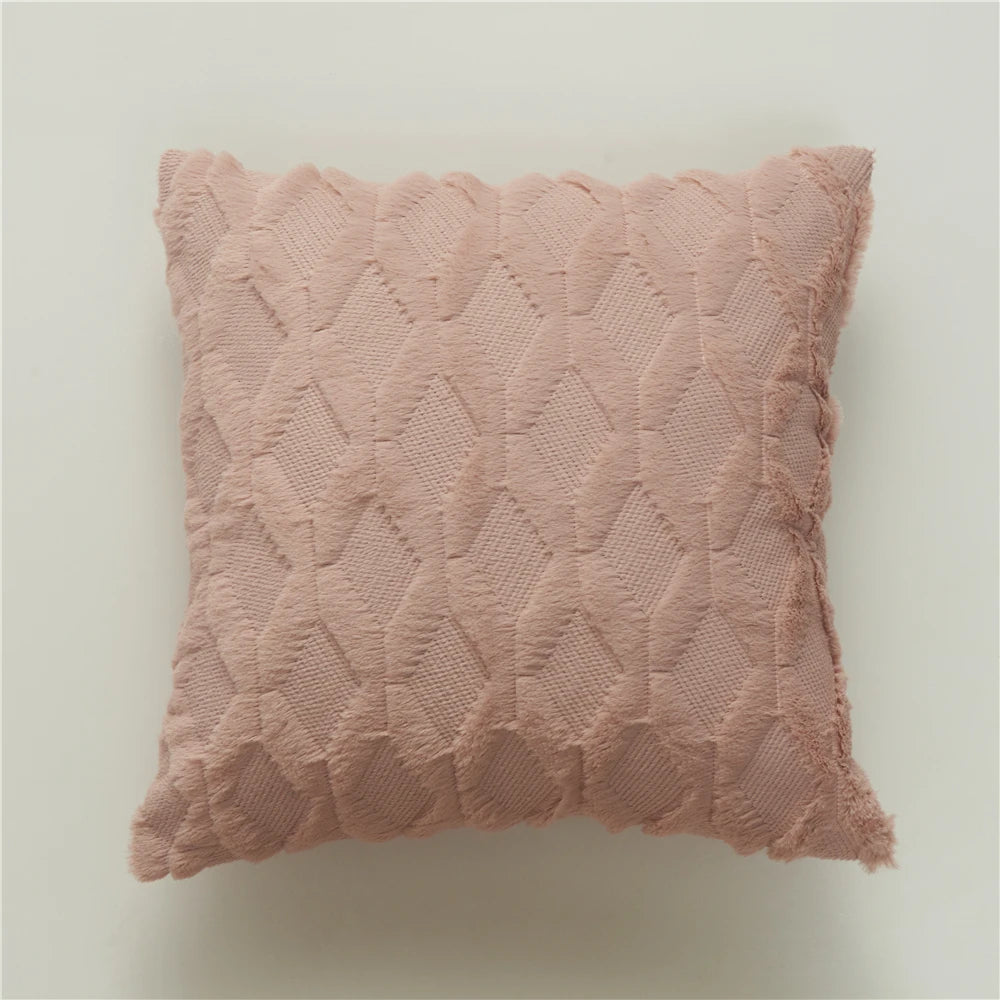 Soft Decorative Pillowcase Cozy Cushion Cover Home Decor Throw Pillow Cover Living Room Bedroom Sofa Christmas Housse De Coussin