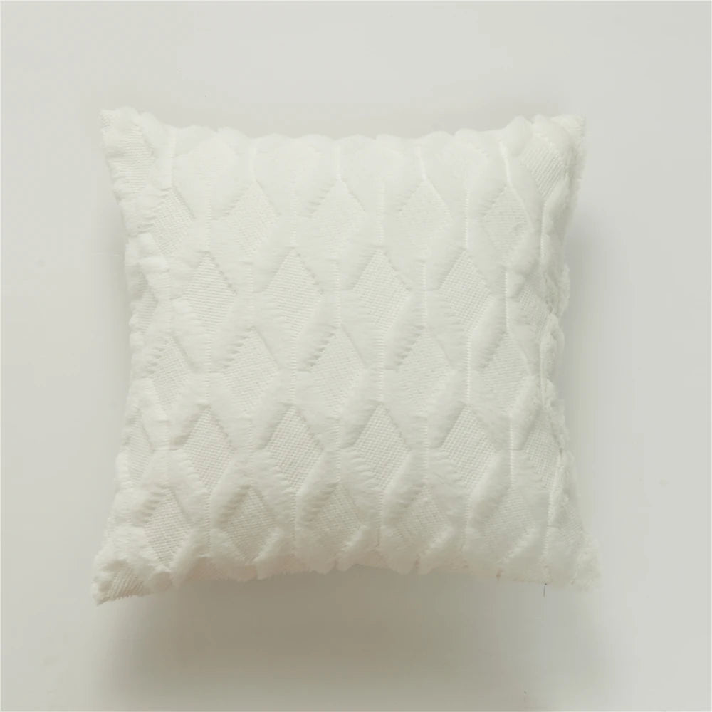 Soft Decorative Pillowcase Cozy Cushion Cover Home Decor Throw Pillow Cover Living Room Bedroom Sofa Christmas Housse De Coussin